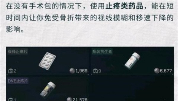 三角洲行动药品有什么用 全药品作用介绍[多图]图片3